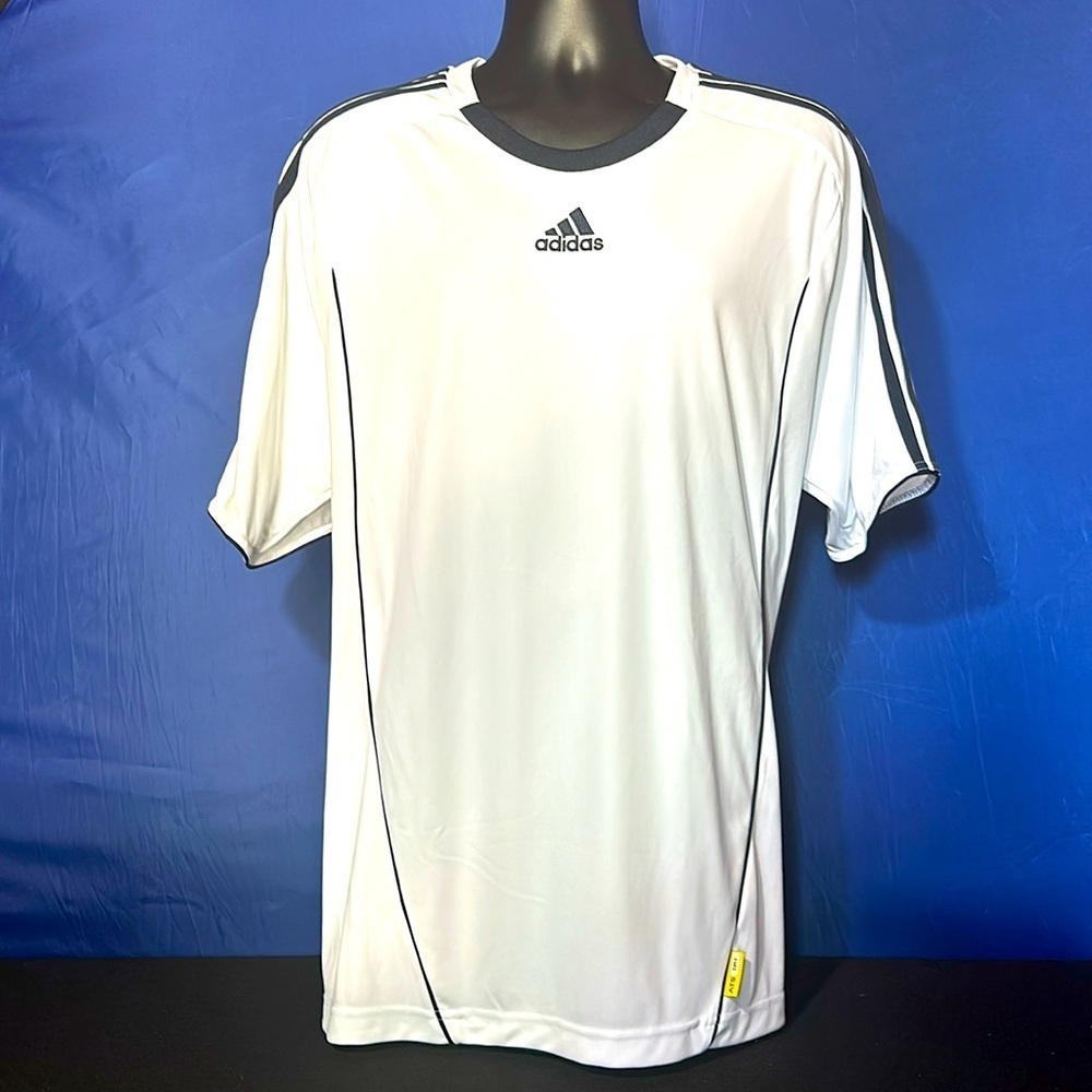 Adidias Performance ATS DRY Football/Soccer Jersey X-LARGE White / Black